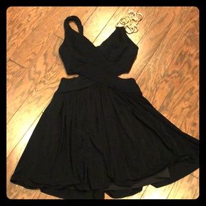 BCBG cutout mini dress
